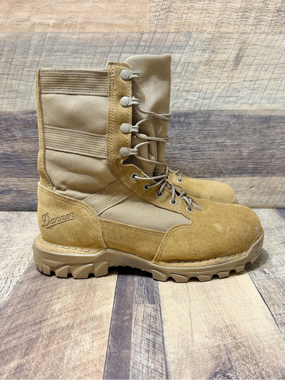 Danner Rivot TFX 8” Coyote Brown 1200G Combat Tactical Boots GORE TEX Size 8 Men